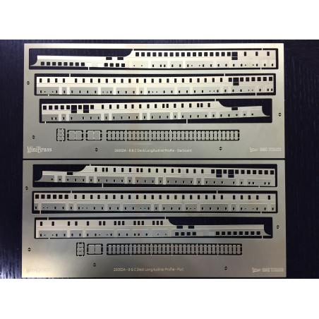 200SDA B&C Deck longitudinal profiles