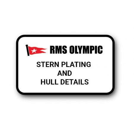 OLYMPIC200STERNHD Stern plating and hull details